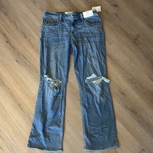 Relaxed straight hollister jeans